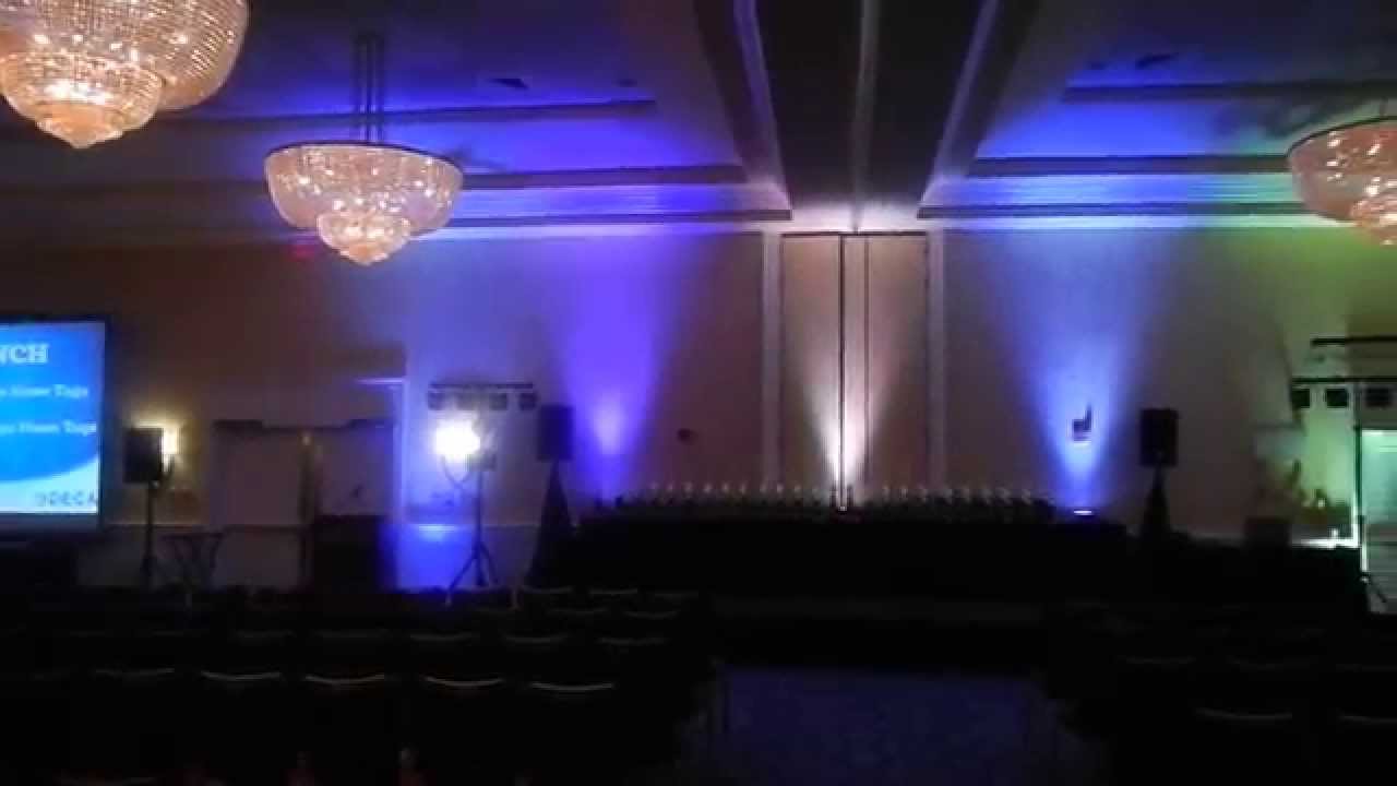 Uplights on Sound Active