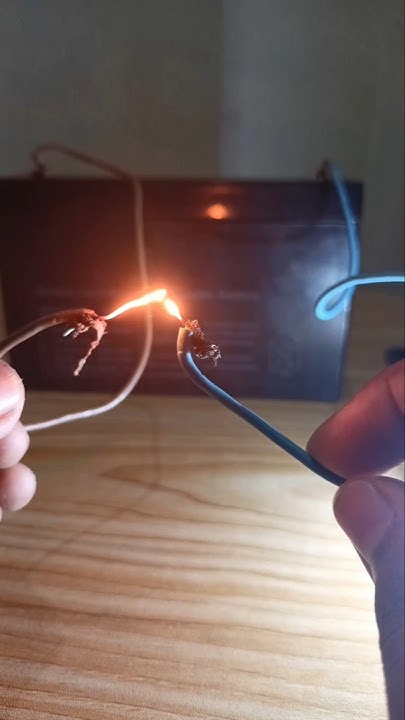 Acid battery Short circuit test 🔥💥#electronic #youtubeshorts # ... Circuit Diagram