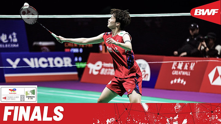 BWF Uber Cup Finals 2024 | China vs. Indonesia | F
