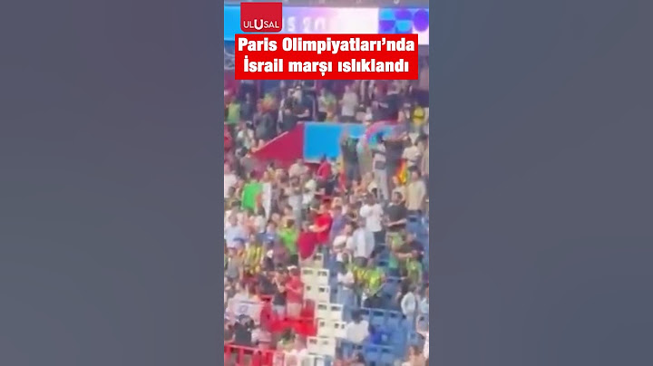 Paris Olimpiyatları'nda Filistin bayrakları dikkat çekti İsrail marşı yuhalandı #paris #shorts