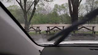 Historical flooding Saline River Saline county Arkansas