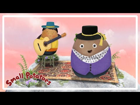Baby on the moon 🥔🎵 - Compilation - Small Potatoes - Kids Songs