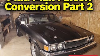 Jag Xjs To Mad Max Falcon Conversion First Start Part 2