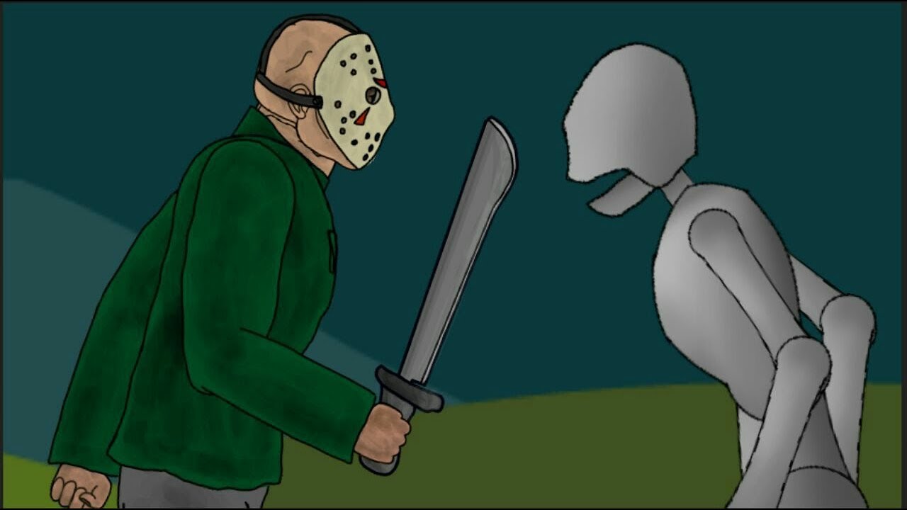 Scp Jason Reed Jason Voorhees vs SCP 096 Remake HD - YouTube
