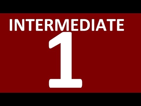 АНГЛИЙСКИЙ ЯЗЫК. УРОКИ АНГЛИЙСКОГО ЯЗЫКА. ДИАЛОГИ НА АНГЛИЙСКОМ ЯЗЫКЕ - INTERMEDIATE - УРОК 1