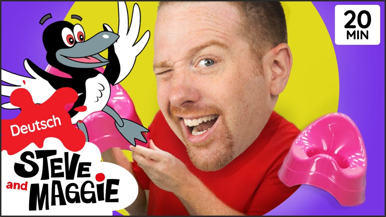 Töpfchentraining-Geschichte und Lied NEU + MEHR Geschichten von Steve and Maggie Deutsch