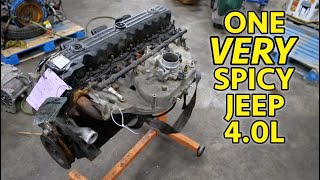 How Do You Destroy A 4.0L Jeep Engine THIS BAD? Intentional? Neglect? Ill-Repair? I Am IMPRESSED!