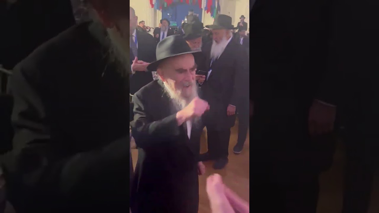 R' Avremel Shemtov dances at “Living Legacy Conference” in Washington DC