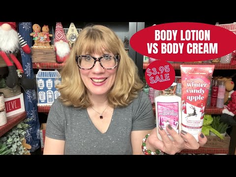 Bath & Body Works $3.95 Body Lotion SALE Tomorrow + Comparison To Body Cream -What's The