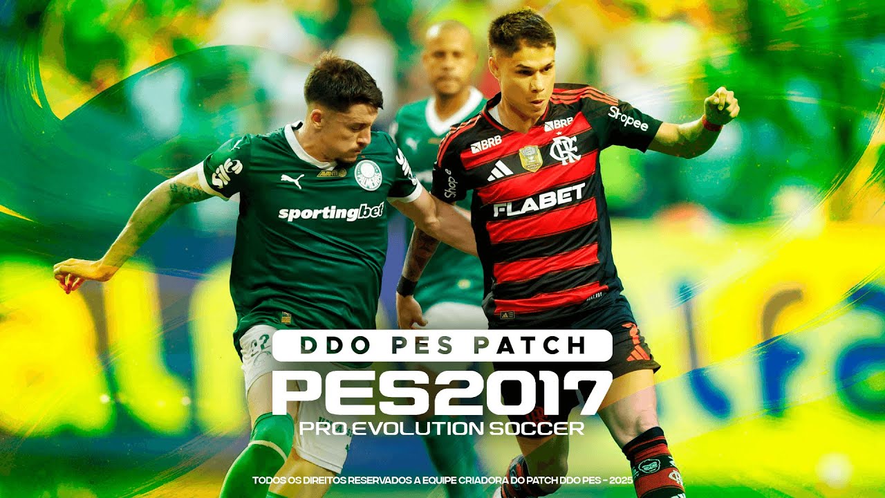 DDO PATCH 3.3 - ATUALIZAÇÃO NO BRASILEIRÃO! PATCH COMPLETO PARA PES 2017 - NOVAS FACES E MINIFACES.