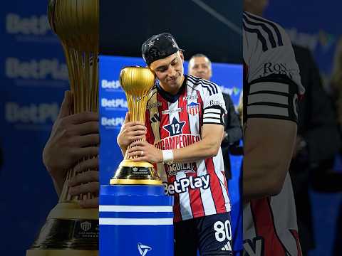 🦈⭐️ Fabián Ángel, uno de los grandes logros de Alfredo Arias en este #Junior campeón.
