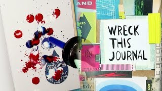 Wreck This Journal Now in Color #2 || pages 6 to 12