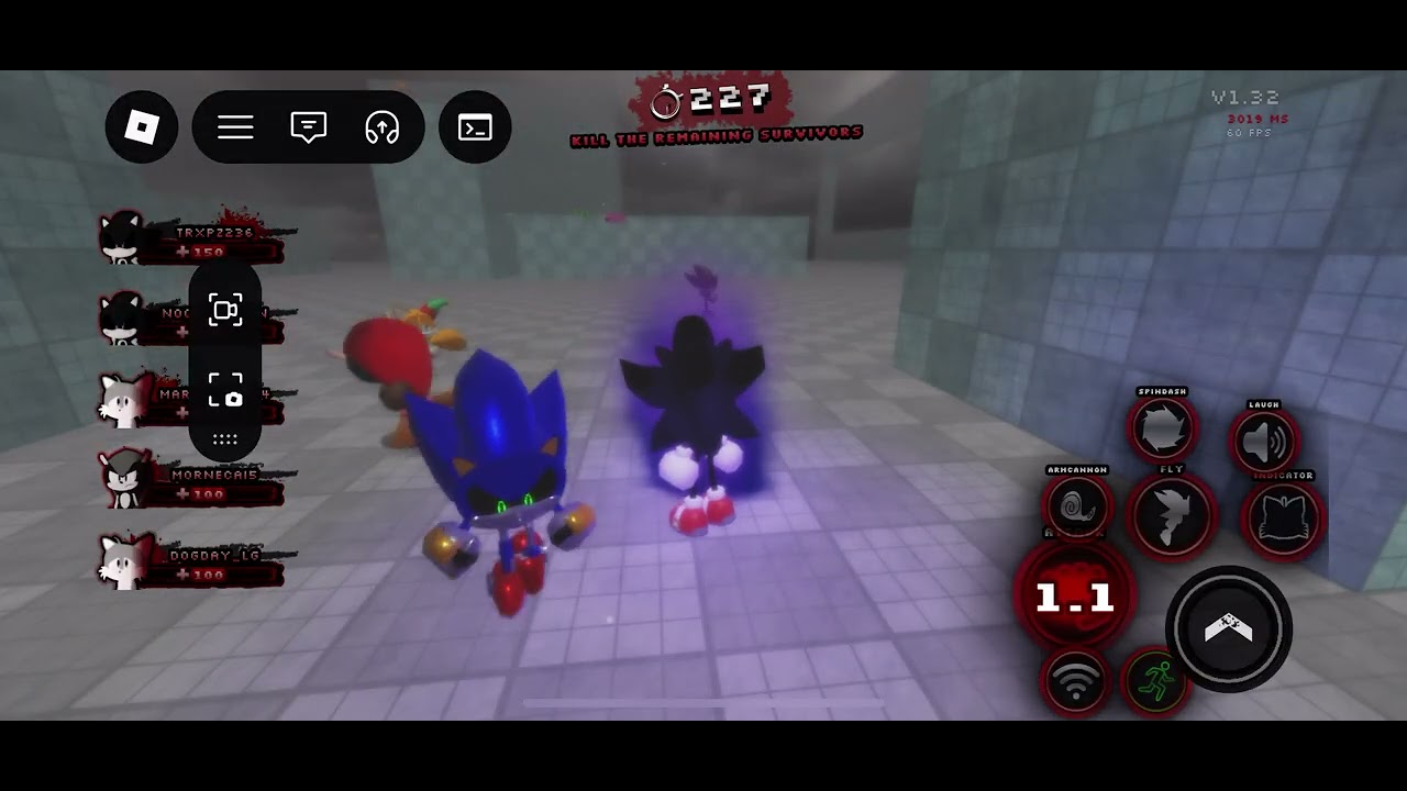Roblox Sonic EXE The Disaster MODDED 2026 Christmas Dark Sonic 