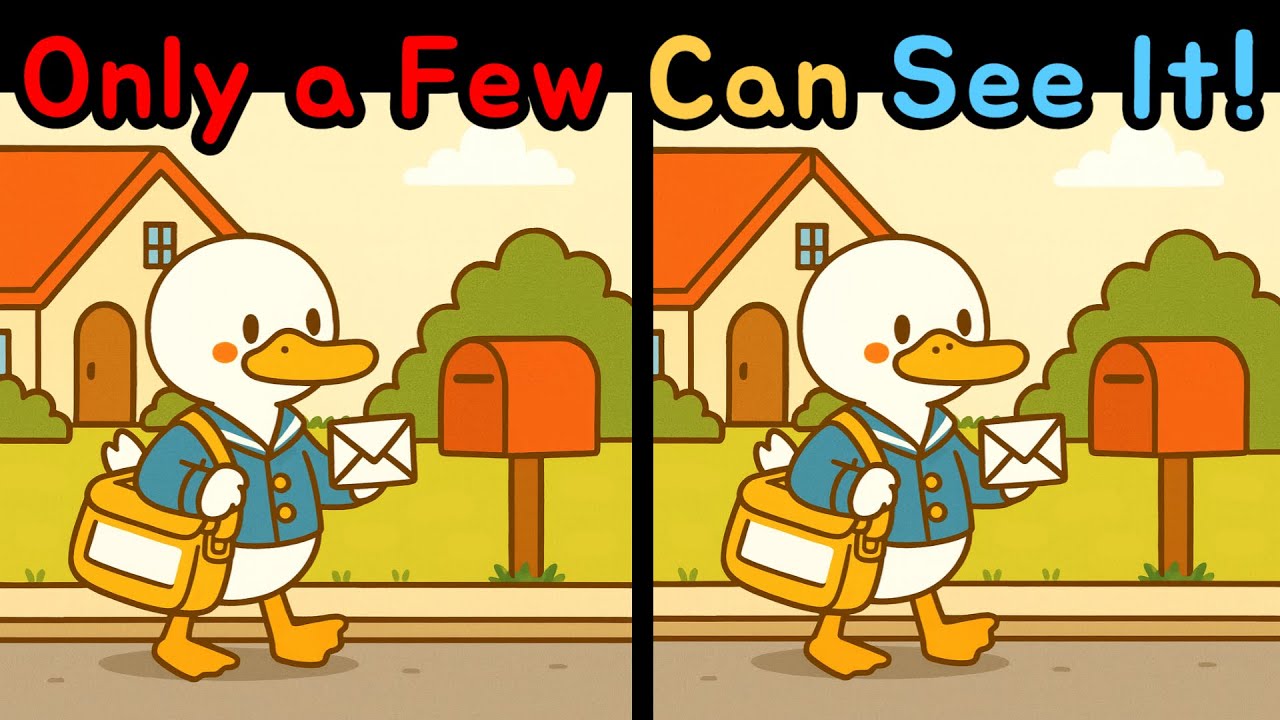 Spot The Difference: Only a Few Can See It! [Find The Difference!]
