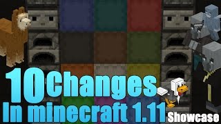 Minecraft - 10 new Features in 1.11