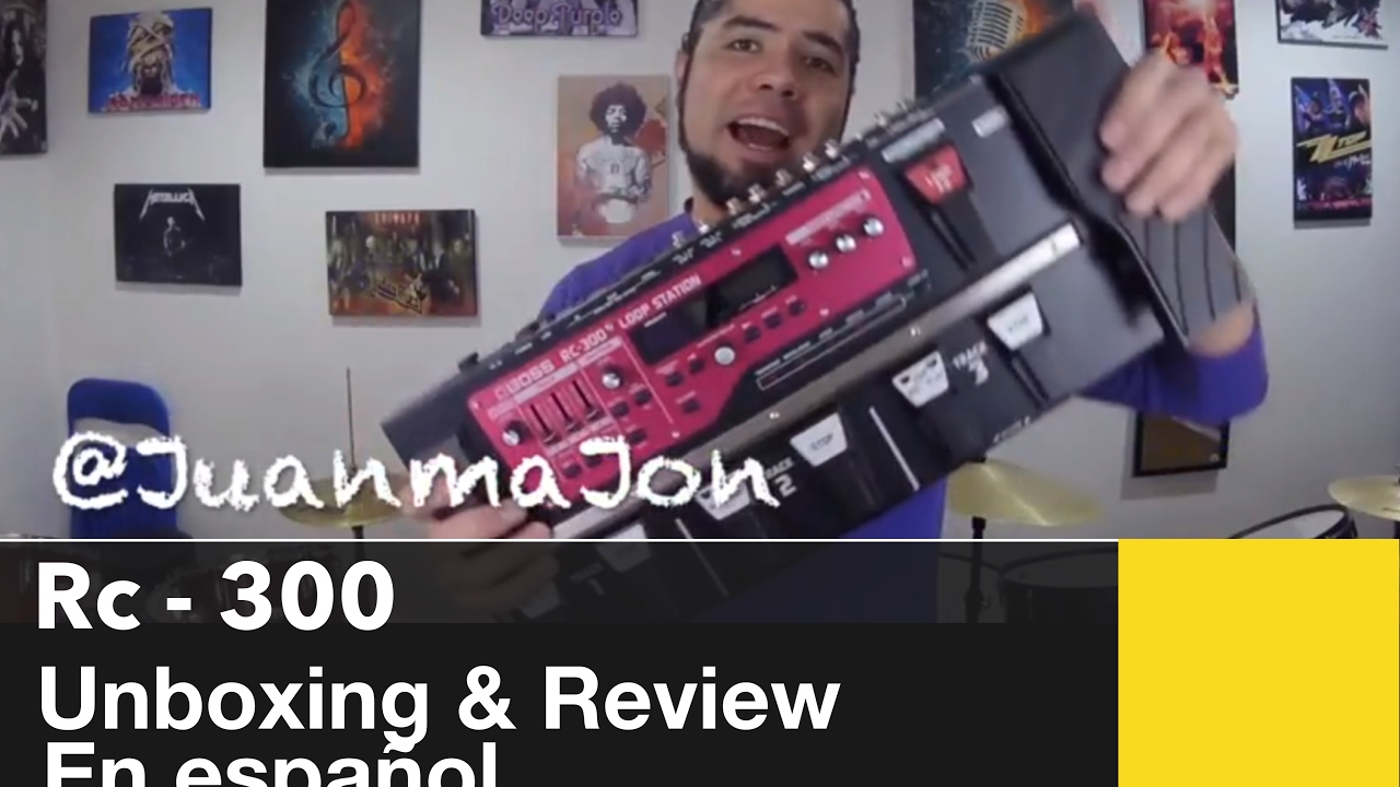 Rc-300 Loop Station Unboxing & Fast Review (Español) - YouTube