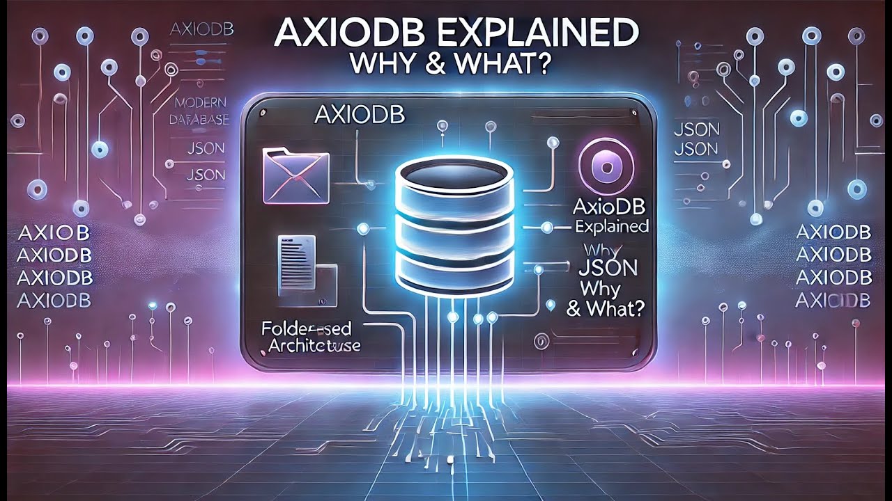 AxioDB Introduction: Why & What? - YouTube
