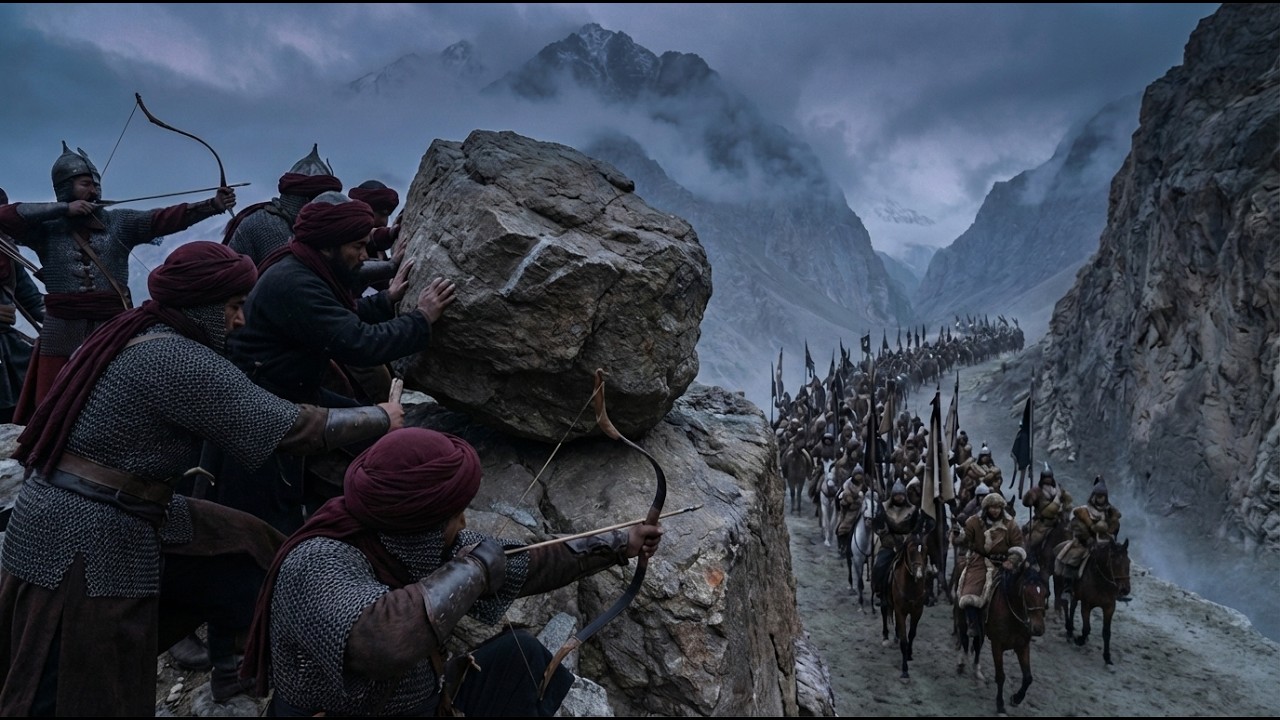 The Secret Tactic That Crushed 30,000 Mongols | Battle of Parwan 1221