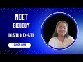 In-Situ and Ex-Situ NEET Biology  by Durga Mam