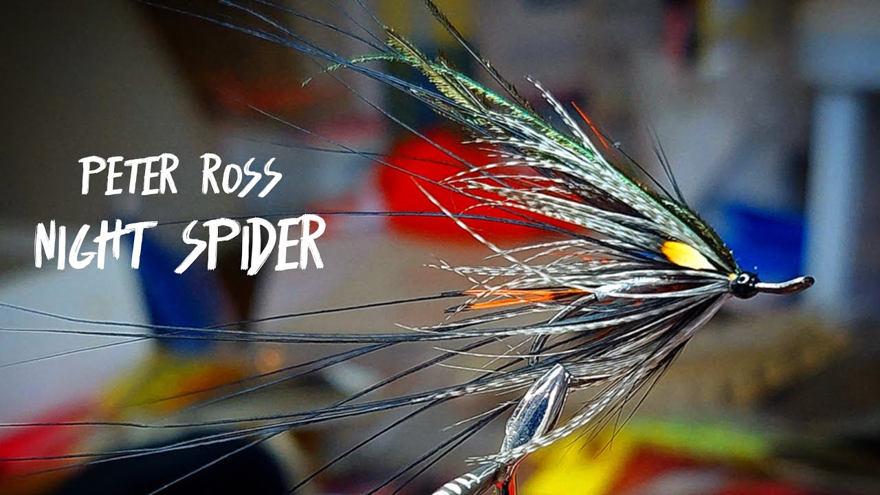 how to tie the Peter Ross Night Spider