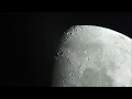 ♬ Moon Takahashi TOA-130 telescope Sony a7s 月面ぱらぱら 　天体観測