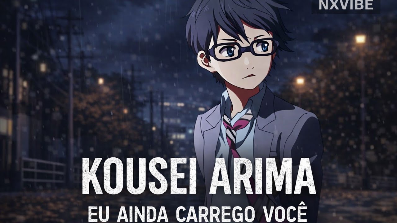 💔🎧 Kousei Arima – Eu Ainda Carrego Você 🌙🖤 | NXVIBE