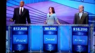Celebrity Jeopardy Kareem Oops