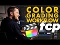 How I COLOR GRADE My YouTube Videos in FCP | Final Cut Pro Tutorial