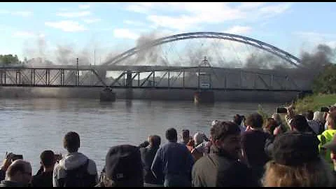 Atchison's old Amelia Earhart Bridge now resting i...