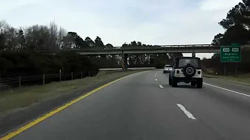 Interstate 95 - South Carolina (Exits 190 to 193) northbound