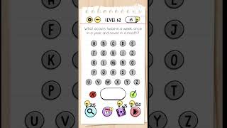 waht accurs twice in a week puzzle #puzzle #brain  #ytshots #shorts #viral @dmbaba_puzzle screenshot 3