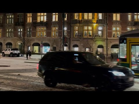 Хельсинки - Финляндия | Helsinki - Finland |Обзор ночного города | Хельсинки зимой | Зимняя сказка|