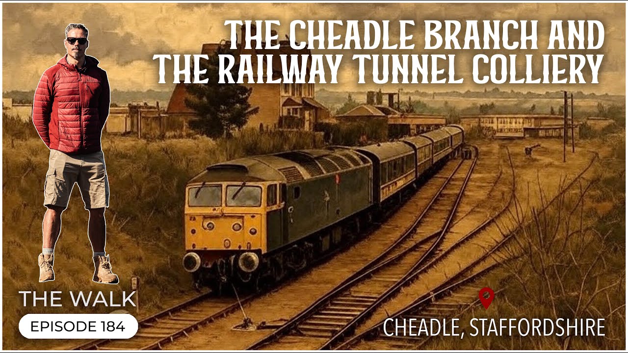 The Cheadle Branch & The Railway Tunnel Colliery - Staffordshire -  The Walk | EP 184