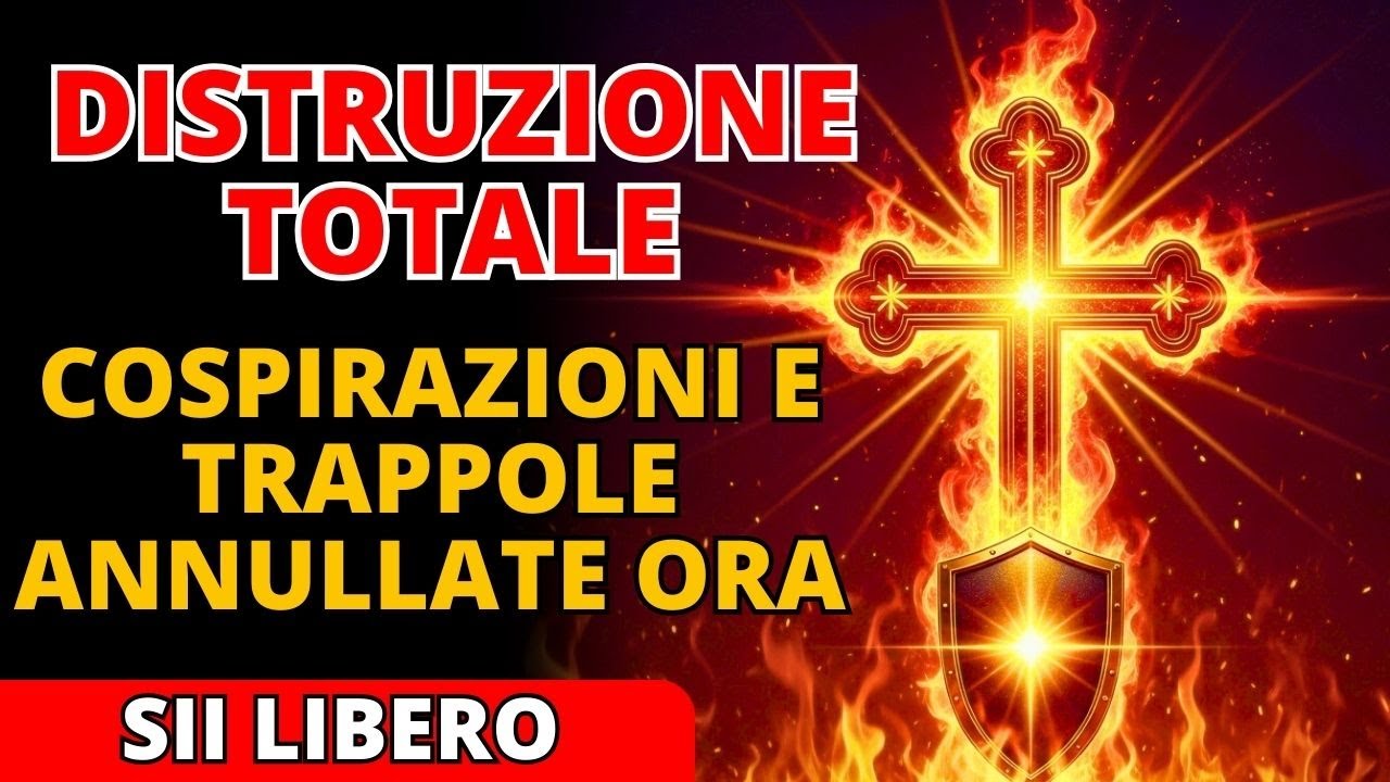 ⚔️ Preghiera di guerra: DISTRUGGI cospirazioni nascoste e trappole preparate contro di te