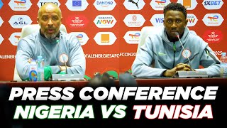 NIGERIA vs TUNISIA - AFCON 2025 - PRESS CONFERENCE