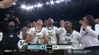 CHAMPIONS!!! South Florida Women's Basketball's wins American Conference Championship (03.12.25)
