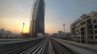 INSANE dubai metro timelapse 2019