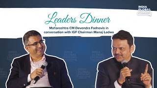 IGF Mumbai 2026 | Exclusive Leaders Dinner Conversation | Devendra Fadnavis & Manoj Ladwa