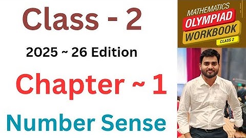 IMO ~ Class - 2 | Chapter - 1 | Number Sense  | By - Sudhir Sir