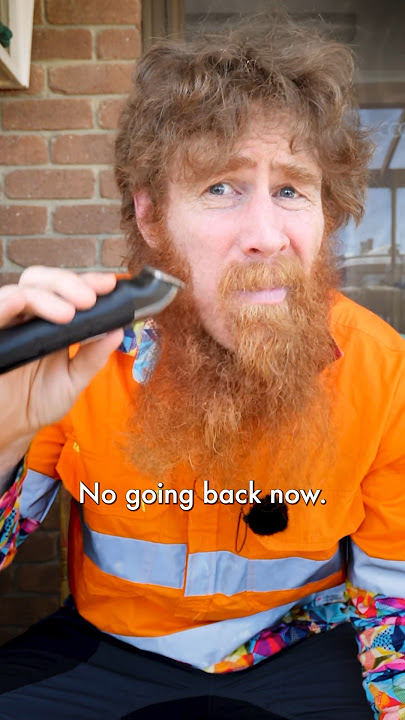 Shaving my beard off after one year