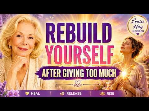 Louise Hay  Inspired -  Rebuild Yourself After Giving Too Much