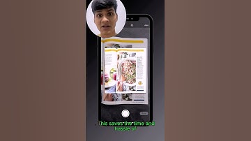 How to scan documents directly on your iPhone and Android without any third-party apps! #ytshorts