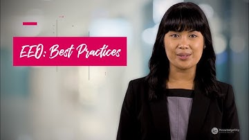 EEO: Best Practices – Introduction | Knowledgecity.com