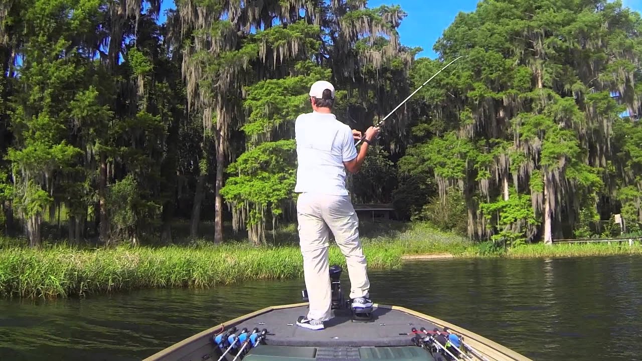 Bass Fishin on Cherry Lake YouTube