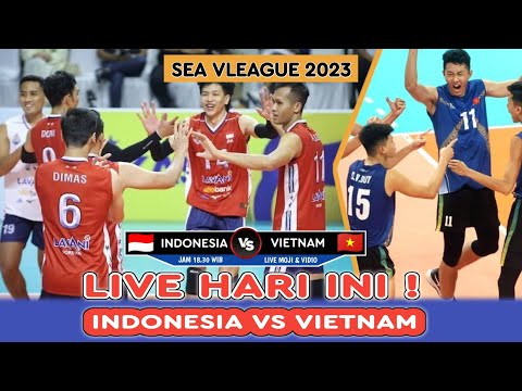 Indonesia vs Vietnam - SEA V LEAGUE 2023 | Volleyball