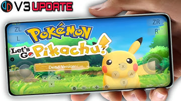 YUZU V3 EMULATOR NEW UPDATE ON ANDROID BEST SETTINGS | POKÉMON LET