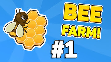 Bee Farm: Idle Tycoon Part 1 Gameplay Walkthrough | iOS, Android, Strategy - Simulation Game