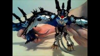 Transformers AoE Deluxe Class Strafe Versus my Custom Swoop Repaint - GotBot True Review NUMBER 67