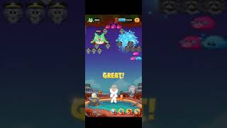 Line bubble game 2 level 1266라인버블 레벨 1266LINE バブル２stage 1266mobile game 모바일게임