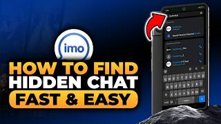 How To Find Imo Hidden Chat (𝟮𝟬𝟮𝟲) | 100% WORKS | NO Yapping, To The Point! | FAST & EASY screenshot 5